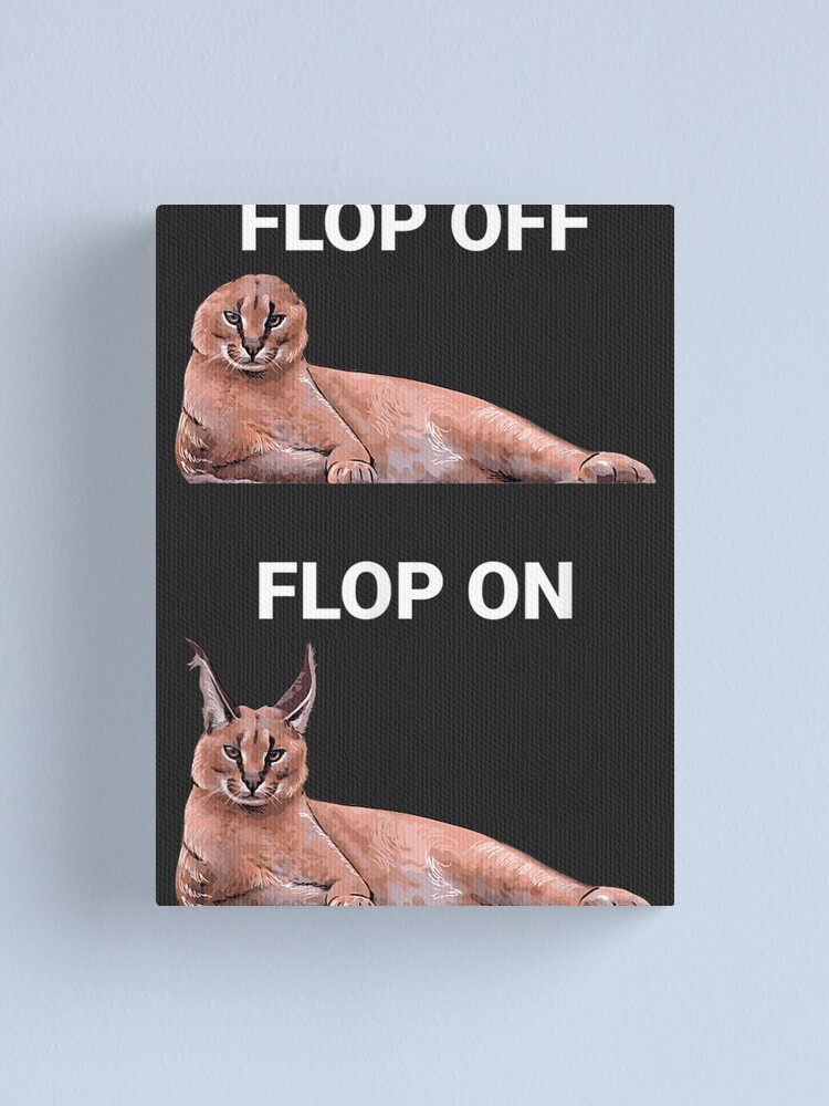 Big Floppa Wanted Poster Sticker Funny Caracal Cat Meme Floppa