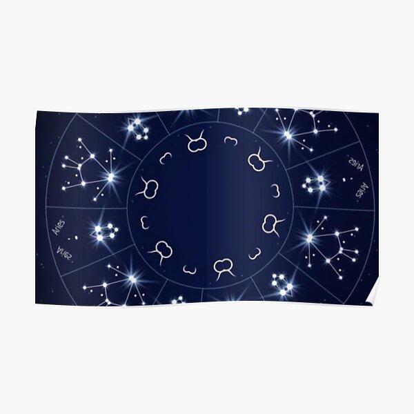 "Pattern Star Chart ,Astrology, Zodiac, Signs," Poster for Sale by artflare Redbubble