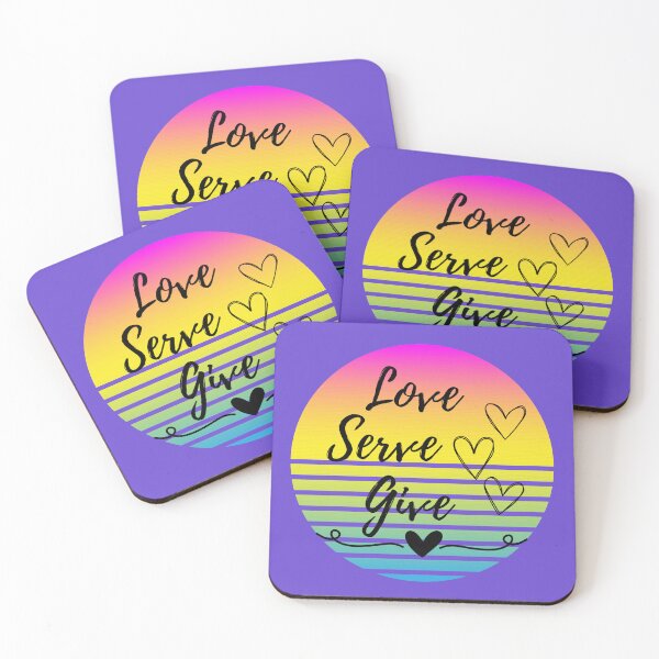 Item preview, Love Serve Give designed and sold by JDFunTees.