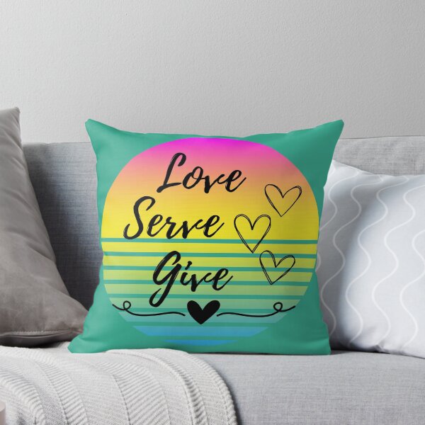 Item preview, Love Serve Give designed and sold by JDFunTees.