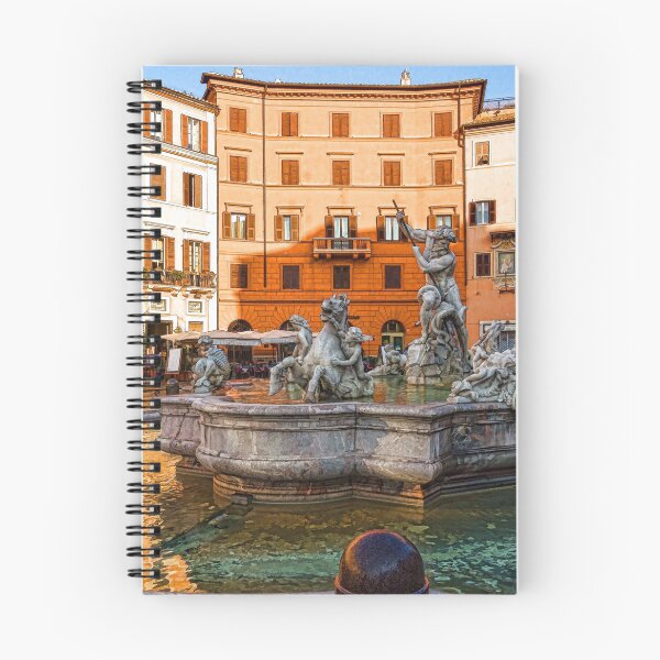 Item preview, Neptune Fountain on Piazza Navona - Impressions Of Rome designed and sold by Georgia Mizuleva.