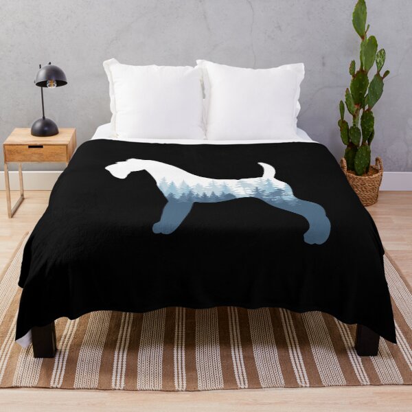 Item preview, Airedale Terrier Dog Silhouette Mountain Nature designed and sold by thepawster.