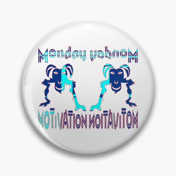 Item preview, FUNNY MONDAY MONKEY MOTIVATION QUOTE. designed and sold by Ralek.