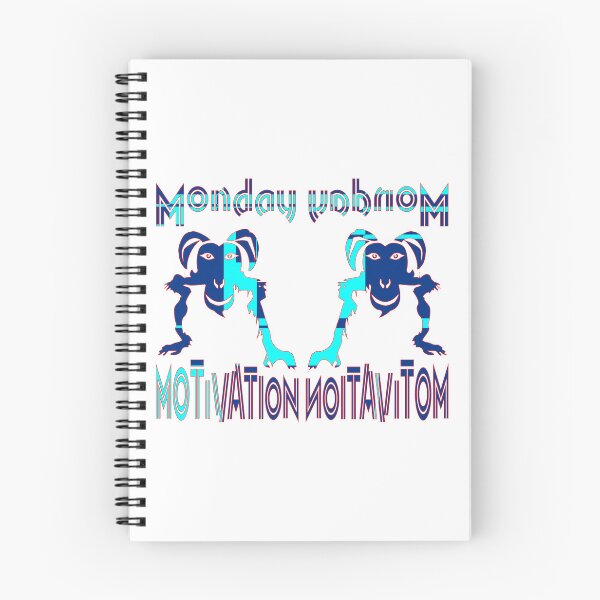 Item preview, FUNNY MONDAY MONKEY MOTIVATION QUOTE. designed and sold by Ralek.