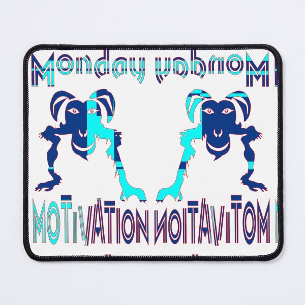 Item preview, FUNNY MONDAY MONKEY MOTIVATION QUOTE. designed and sold by Ralek.