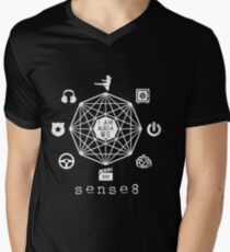 Camiseta para hombre de cuello en v YO SOY también YO SENTIMOS8