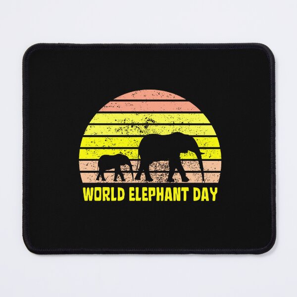 Item preview, World Elephant Day designed and sold by My-Queens-Store.