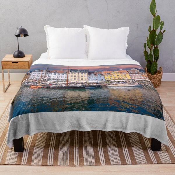 Item preview, Colorful homes at Nyhavn designed and sold by Pravine Chester.