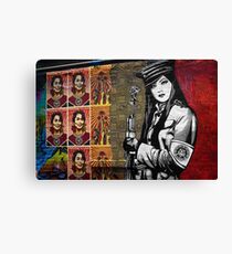 0923 Freedom - Graffiti Canvas Print