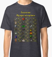 Camiseta clásica Runescape - Mis ojos están aquí