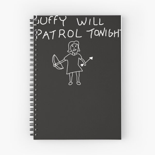 Item preview, Buffy will patrol tonight on black designed and sold by hobocks.