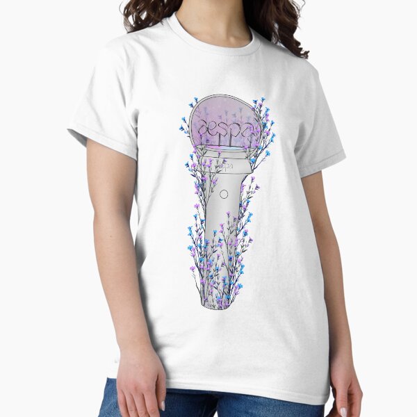 Artikel-Vorschau von AESPA Floral Lightstick kpop Version2, designt und verkauft von Raquel Maia.