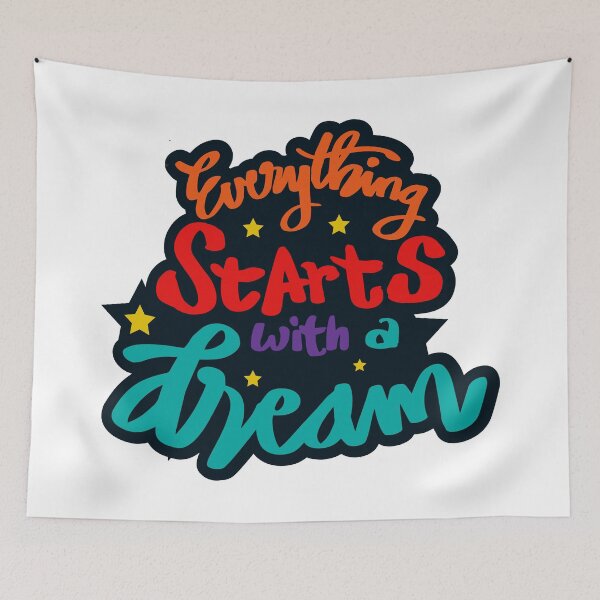 Item preview, Everything starts with a dream designed and sold by I'm  Redz.