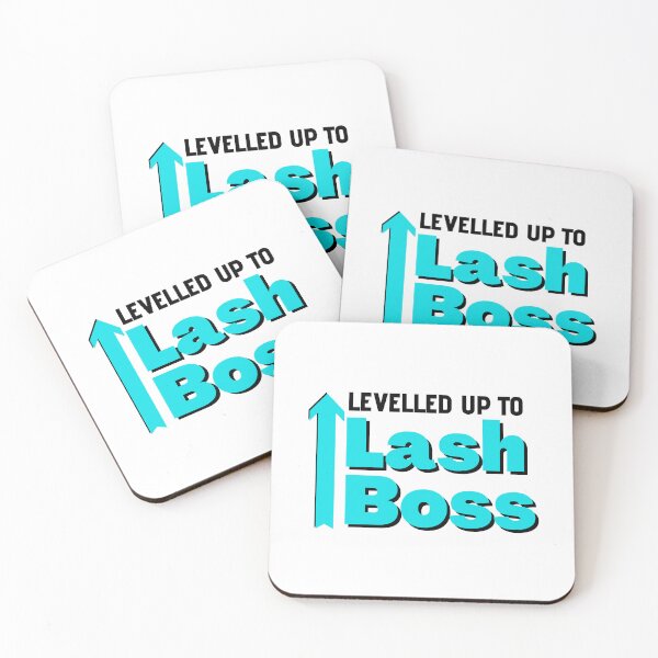 Item preview, Levelled up to lash boss designed and sold by 306Biz.