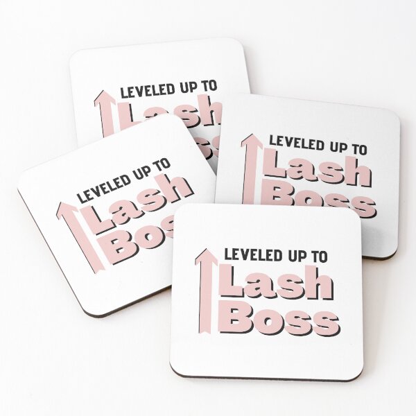 Item preview, Leveled up to lash boss designed and sold by 306Biz.