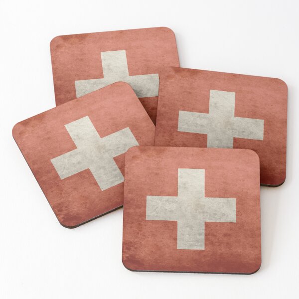 Item preview, Grunge Swiss Flag designed and sold by deanworld.