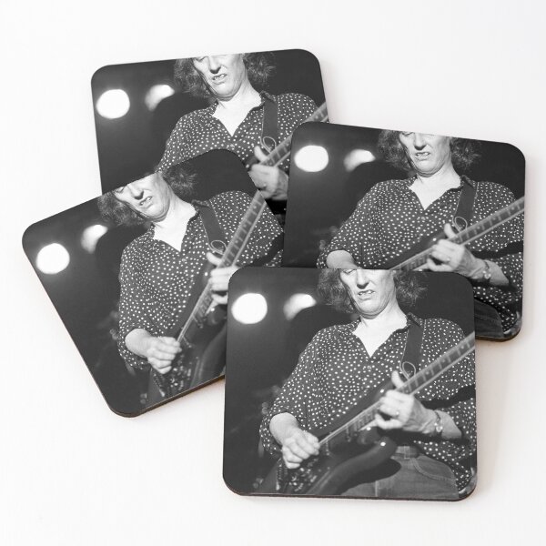 Item preview, Allen Lanier - Blue Oyster Cult - BW Photograph designed and sold by ConcertImages.