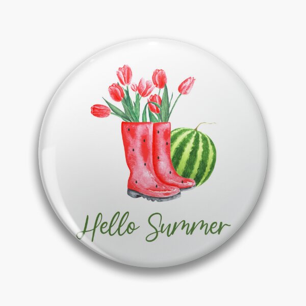 Item preview, Hello Summer Watermelon Fruit designed and sold by Blok45.