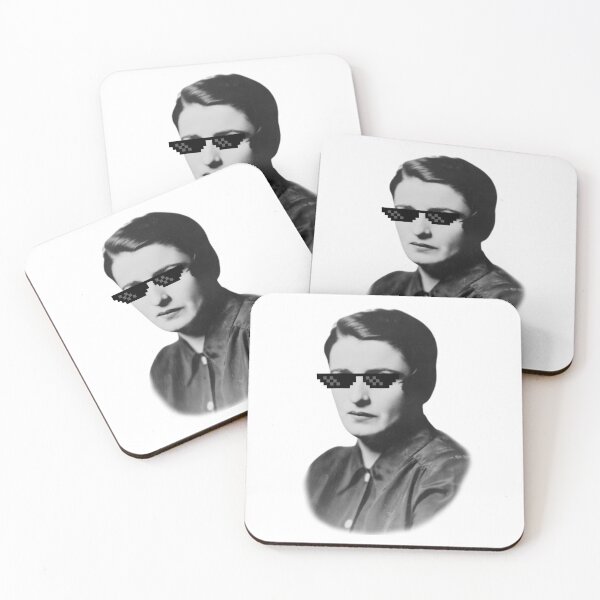 Item preview, Ayn Rand swag 3 designed and sold by Heloisa Facchin.