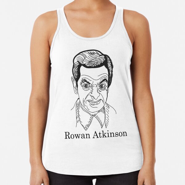 Rowan Atkinson portrait t shirt Rowan Atkinson Mr. Bean t shirt