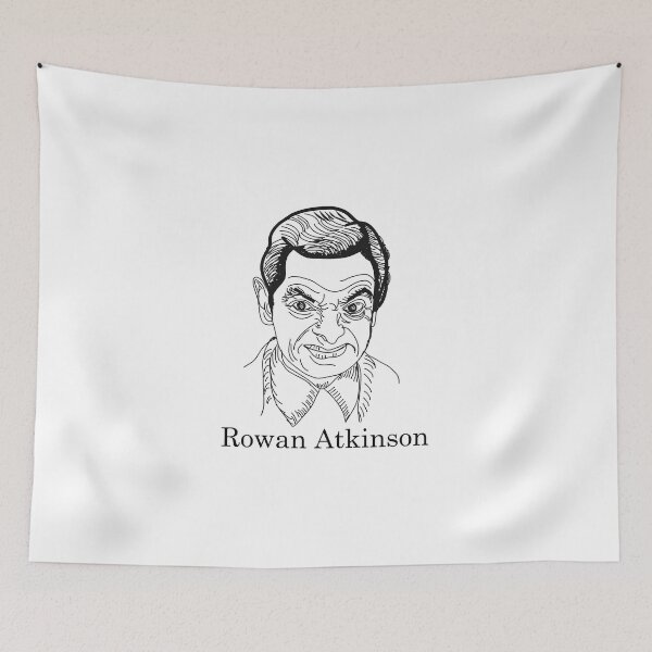 Item preview, Rowan Atkinson portrait t-shirt | Rowan Atkinson Mr. Bean t-shirt  designed and sold by KARTICK DUTTA.
