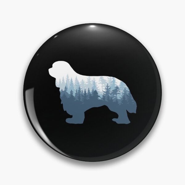 Artikelvorschau, Cavalier King Charles Spaniel Hund Silhouette Bergnatur entworfen und verkauft von thepawster.