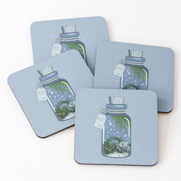 Item preview, Enchanted Forest in a Bottle - Underwater designed and sold by lemonoclefox.