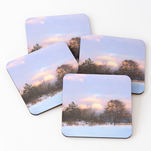 Item preview, Watercolor Winter - Colorful Day on the Lake designed and sold by Georgia Mizuleva.