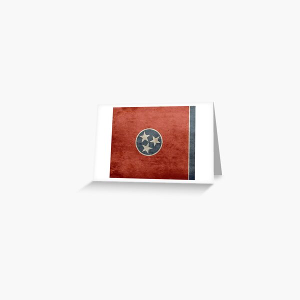 Bandera del estado de Tennessee Tarjetas de felicitación