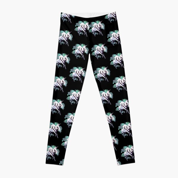 A Little Unicorny Leggings Fat Cat Lifestyle Unicorn Leggings Cute