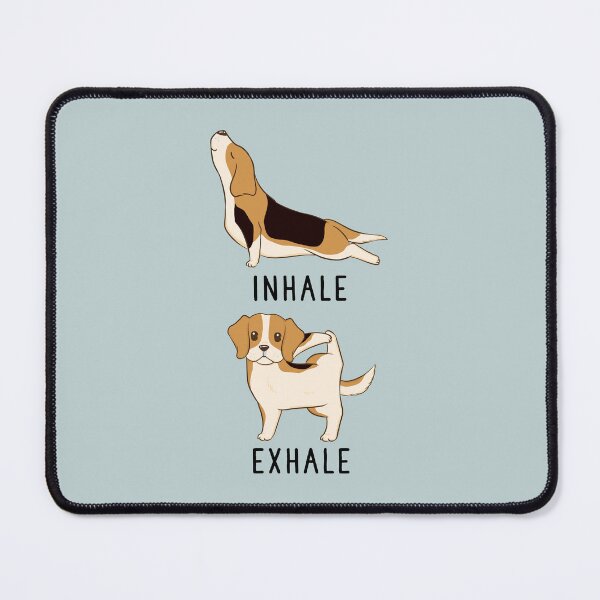 Item preview, Inhale Exhale Beagle Yoga designed and sold by thepawster.