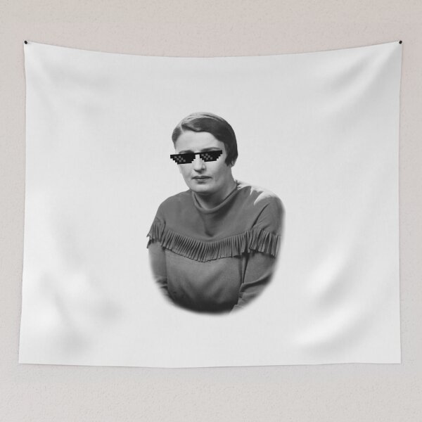 Item preview, Ayn Rand swag 4 designed and sold by Heloisa Facchin.