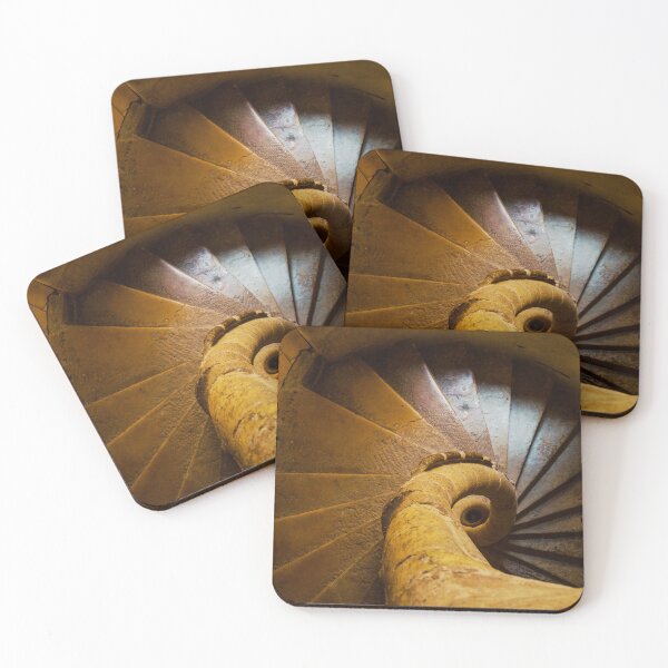 Item preview, Vieux Lyon Architecture - Enchanting Spiral Staircase  designed and sold by CarolinaReina.