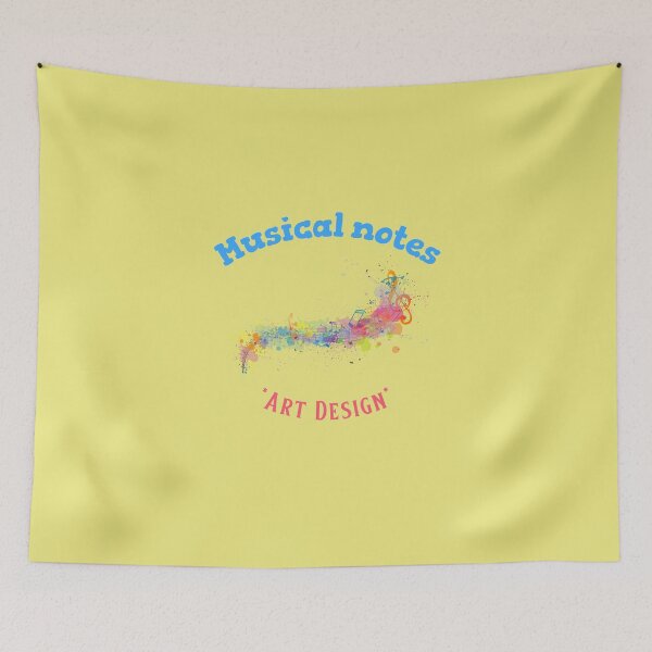 Item preview, Musical notes Art Design designed and sold by The best online style shop.