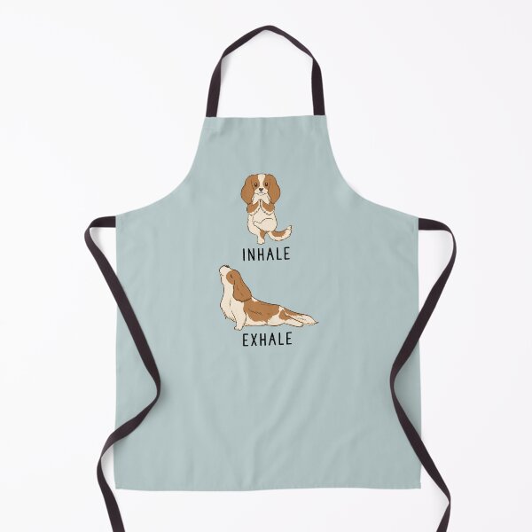 Item preview, Inhale Exhale Cavalier King Charles Spaniel Yoga designed and sold by thepawster.