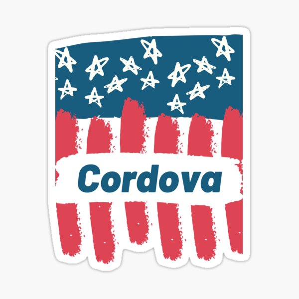 City cordova Sticker