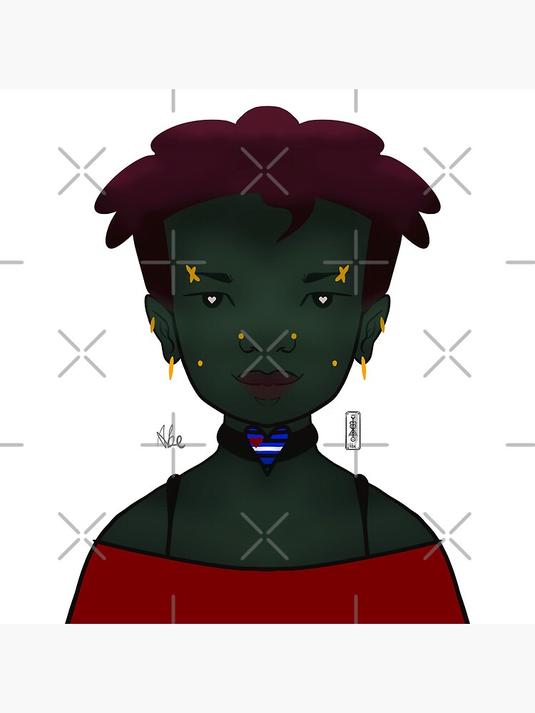 "Zombae in Red v3 nsfw" Poster for Sale by ChaosNoir | Redbubble