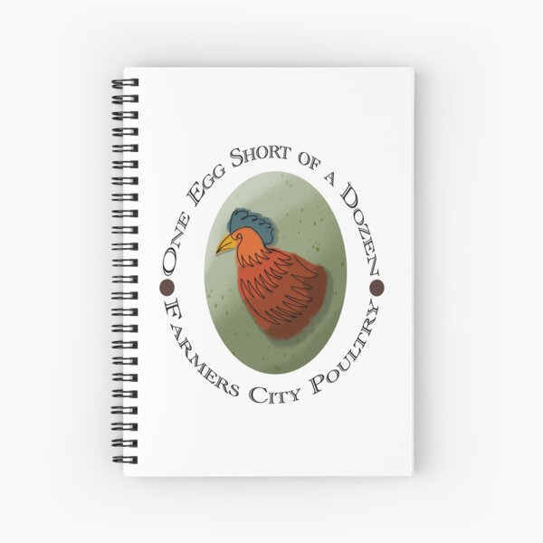 One Egg Short of a Dozen Spiral Notebook