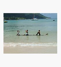 YACHTING Photographic Print
