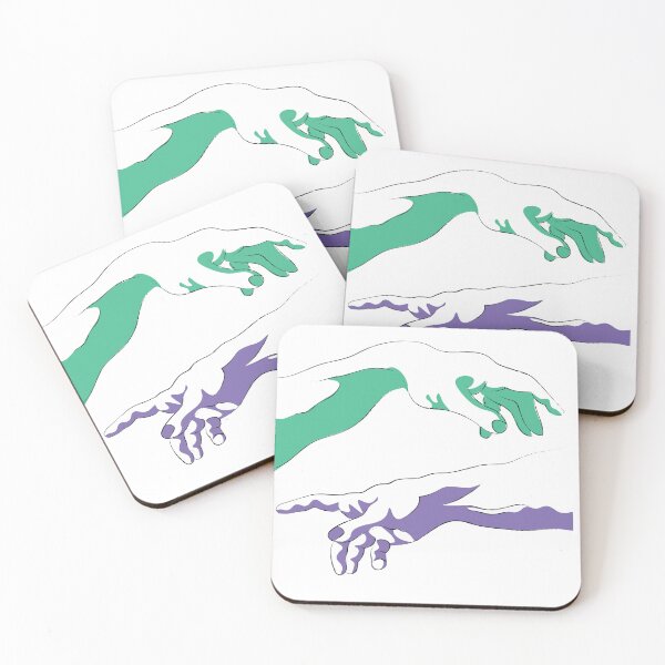 Item preview, Creation of Adam minimal drawing Art Print designed and sold by DianaMelnyk.