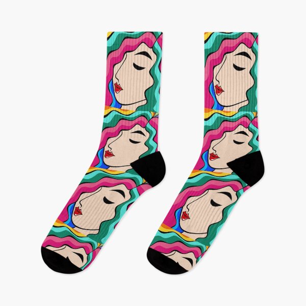 Artikelvorschau, Pop-Art, Pop-Art-Frau, Pop-Art-Malerei, Pop-Art-Zeichnungen, entworfen und verkauft von Henrylizarraga.