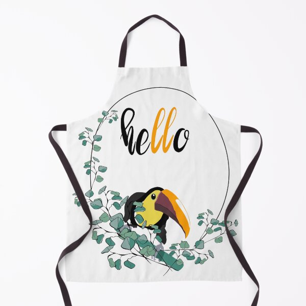 Item preview, Hello frame with toucan designed and sold by Mashusha-art.