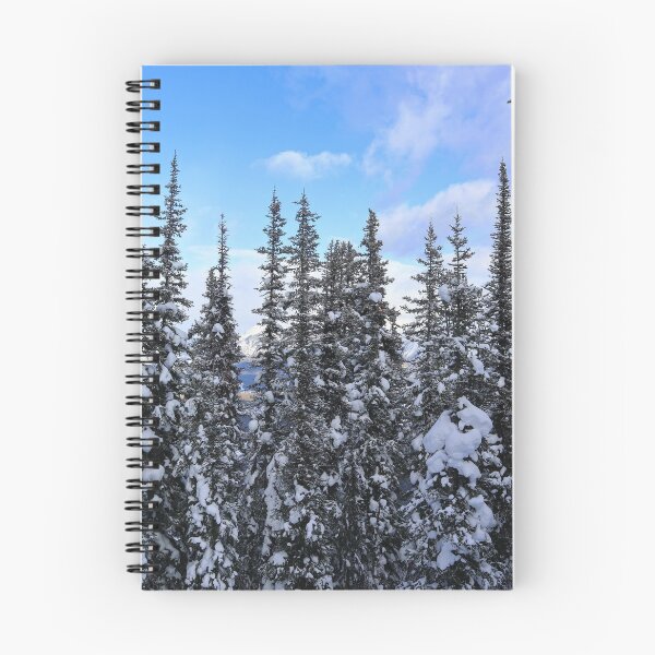 Item preview, Snow Covered Pine Trees designed and sold by ClarissaFlora.