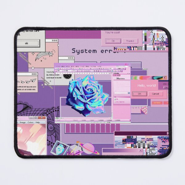 Item preview, Vaporwave Error Messages designed and sold by Loche Apparel.