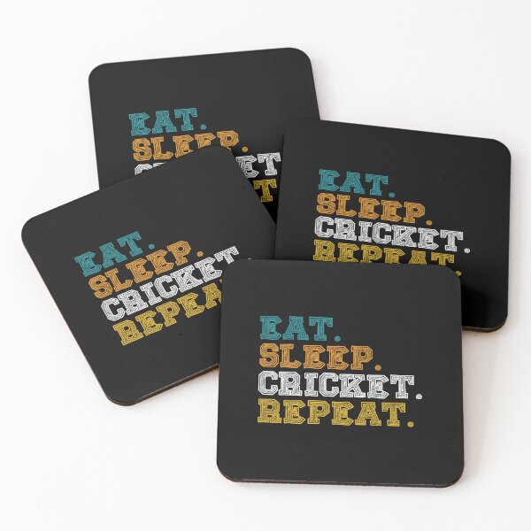 Item preview, Eat, Sleep, Cricket, Repeat Design designed and sold by TJOutfitters.