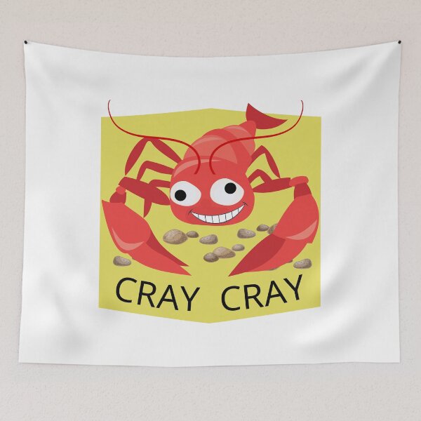 Item preview, Cray Cray Crayfish designed and sold by AMERICANCHEEZ.