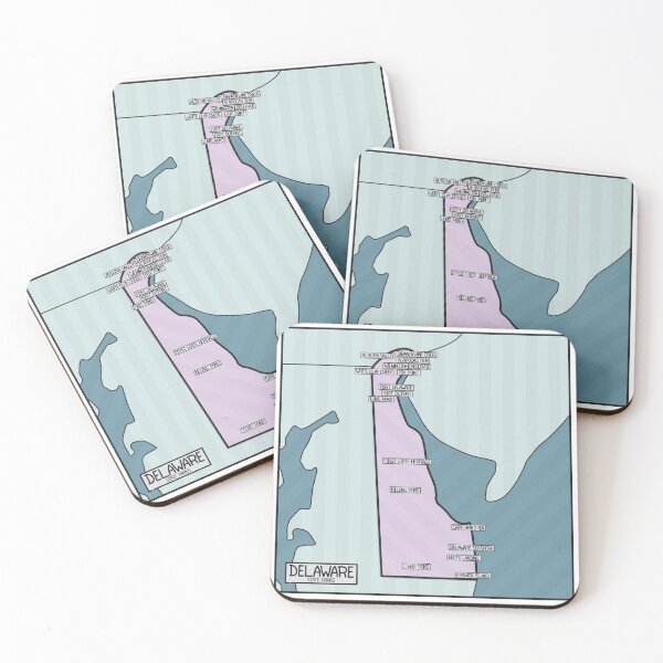 Item preview, Delaware State Parks Map designed and sold by FinlayMcNevin.
