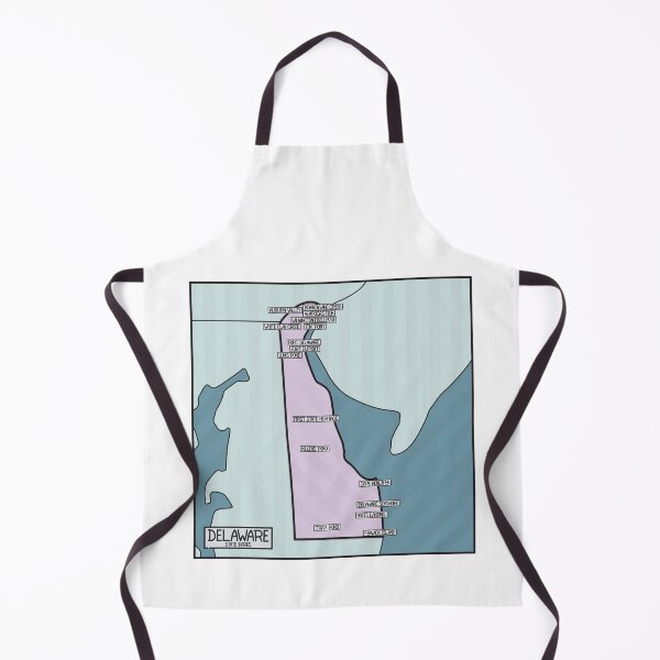 Item preview, Delaware State Parks Map designed and sold by FinlayMcNevin.