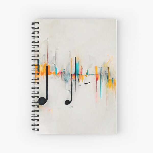 Abstract Music Notes Instruments Melody Harmony Rhythm Sound Musical  Composition Contemporary Movement Flow Digital Art Canvas Wall Art Colorful  Painting Poster for Sale by Missiieey