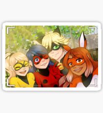 Miraculous Selfie Sticker